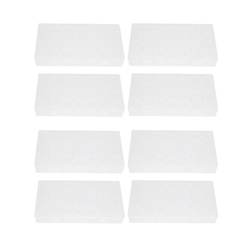 Diamond Embroidery Box 8 Packs 28 Grids, 5d Siamond Box