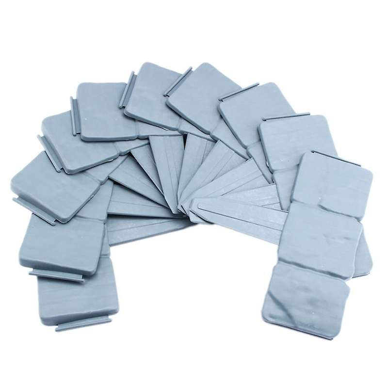 10 Pcs Imitation Stone Fence Garden Plastic Pp Foldable Splicing