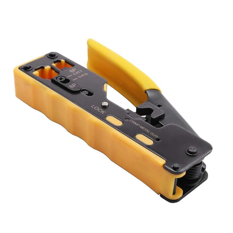 Rj45 Pliers Crimper Cat5 Cat6 Cat7 Cat8 Ethernet Cable Stripper