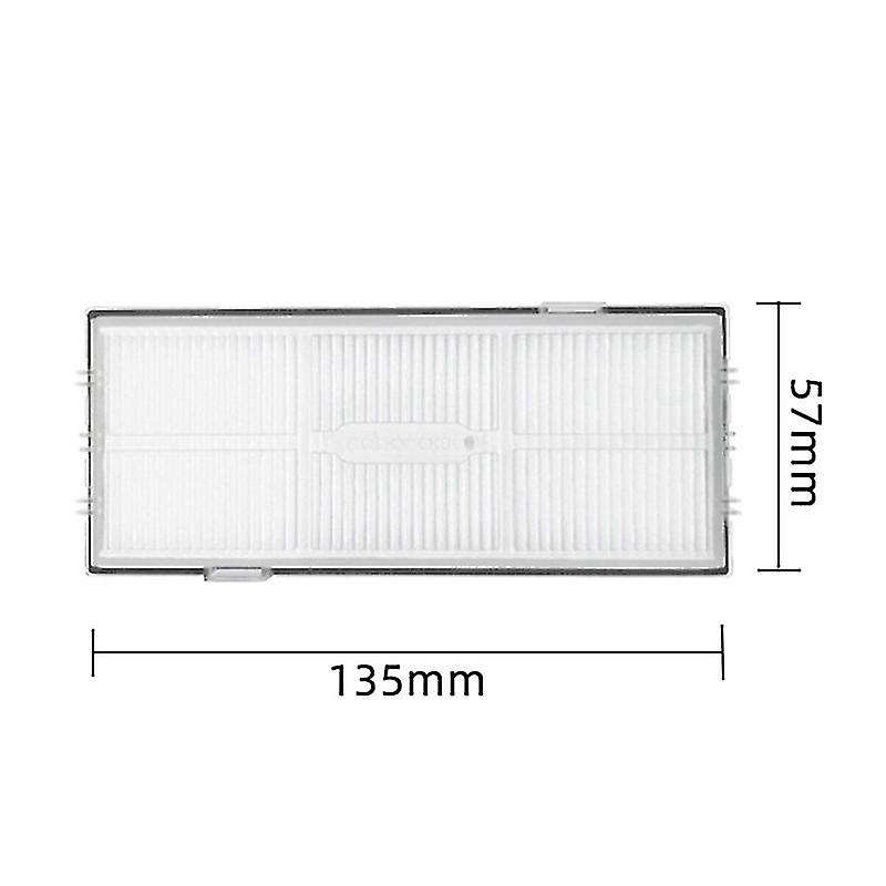 Mop Rag Hepa Filter Roller Side Brush Vacuum Cleaner Parts,b