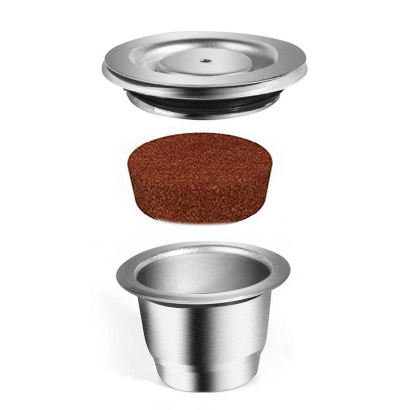 Coffee Capsule Refillable Filters Espresso Cup Fit for Nespresso