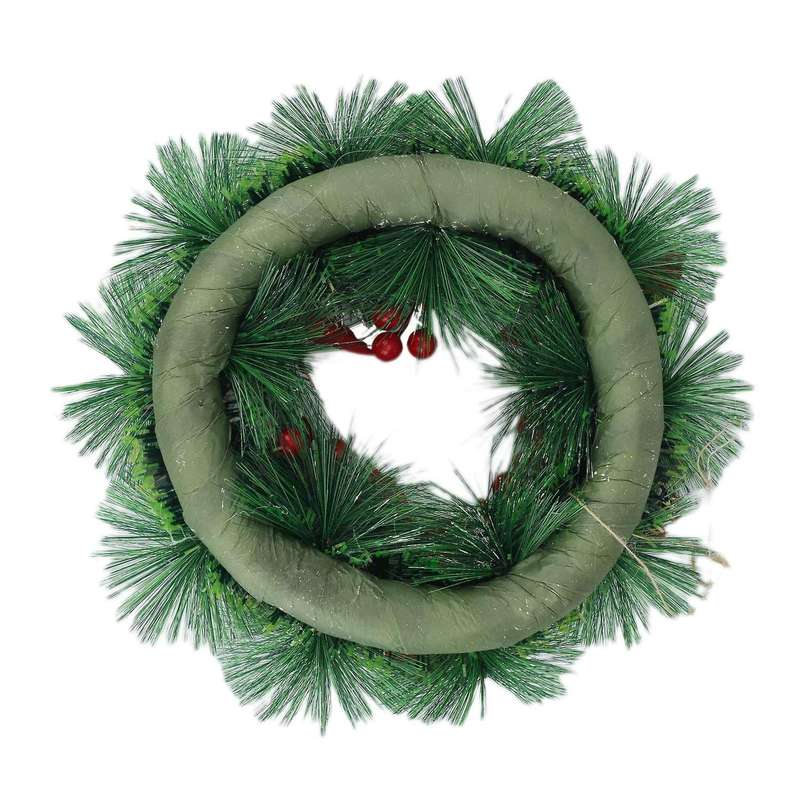 Christmas Wreath, Front Door Decoration Wreath for House Party (b)