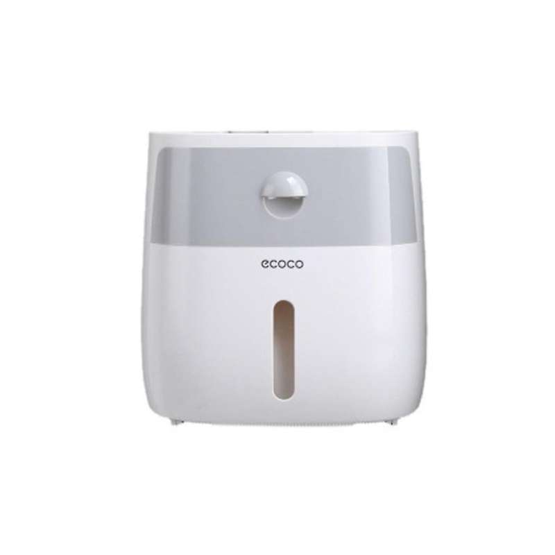 Ecoco Toilet Roll Tray Toilet Paper Holder Storage Box for Bathroom-a