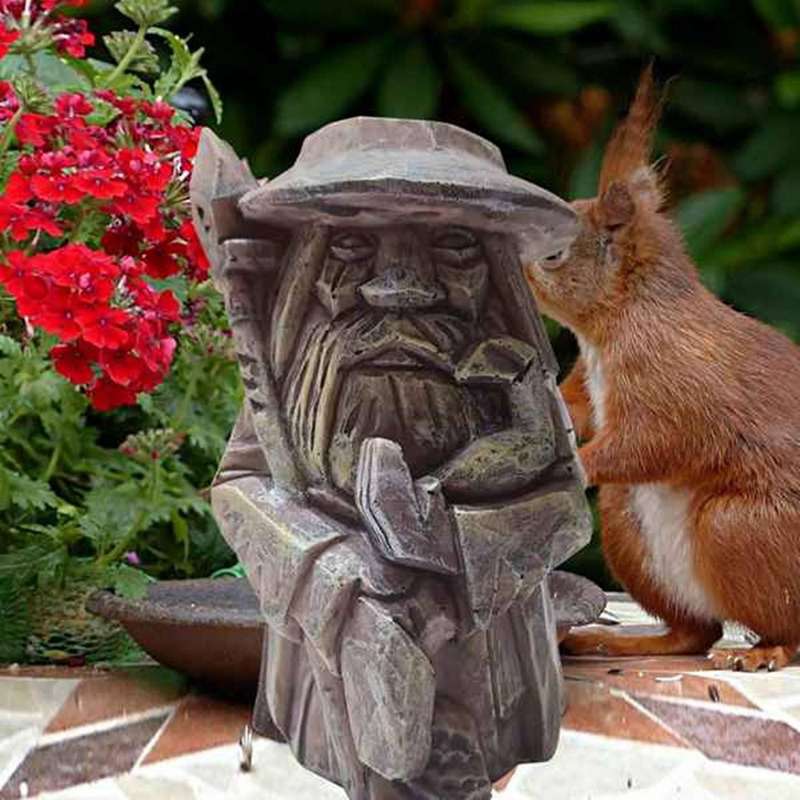 4pcs Barbarian Viking Statue Resin Crafts