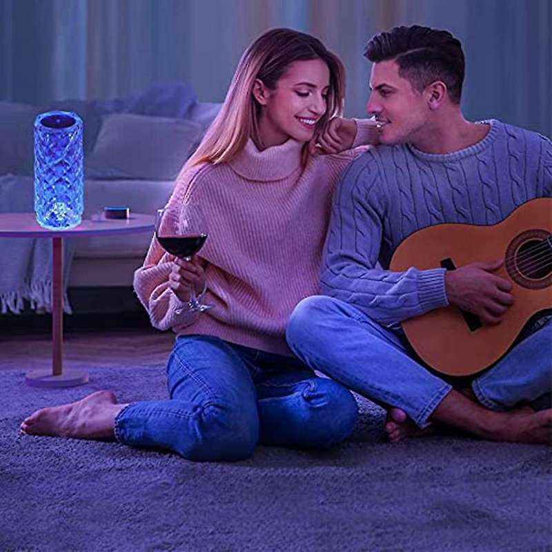 Adjustable Usb Rechargeable Bedside Night Light Decor Bedroom Lamp