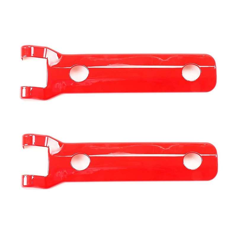 Tailgate Hinge Cover Rear Door Hinge Liftgate Trim, Abs Red