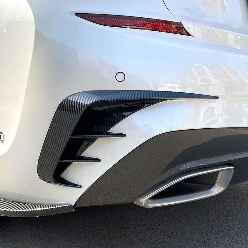 Rear Bumper Spoiler for -bmw 3 Series G20 M Sport 320i Carbon Fiber