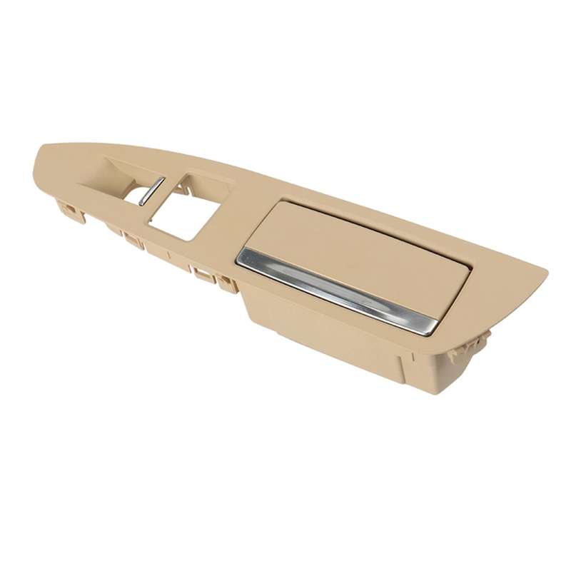 Car Right Rear Door Interior Armrest Ashtray Assembly Beige-yellow