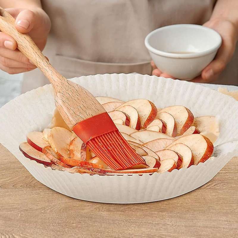 Air Fryer Parchment Paper Liners Unperforated Round Parchment Paper