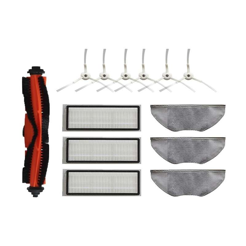Filters Main Side Brushes Mop Cloth for Qihoo 360 X90 Vacuum Cleaner