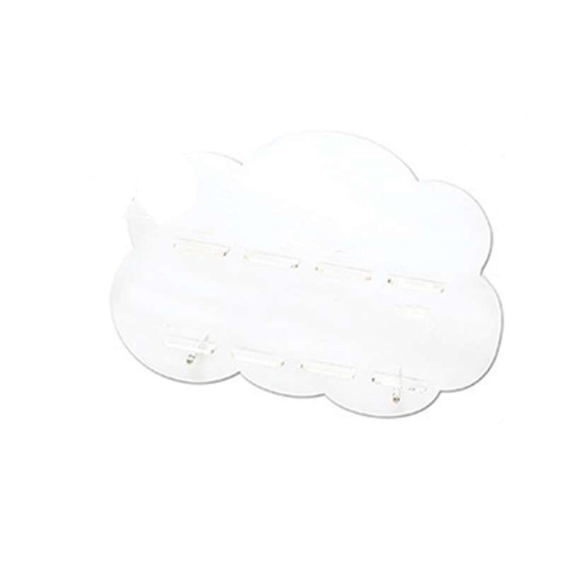 1pc Clear Cloud Acrylic Cupcake Donuts Holder Biscuits Display Rack L