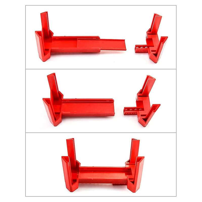 Large Ball Valve Lockout, for 1/2 Inch - 3-1/2 Inch Od Pipe, Red