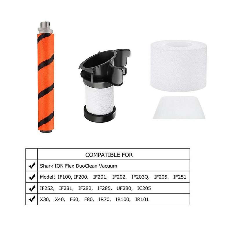 Main Brush Roller Brush Foam Filter for Shark Handheld