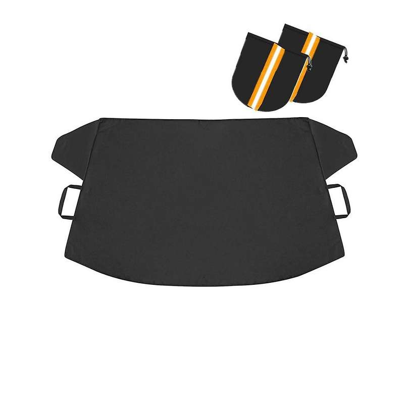200x160x120cm Car Windshield Cover with Rearview Cover for Most Cars