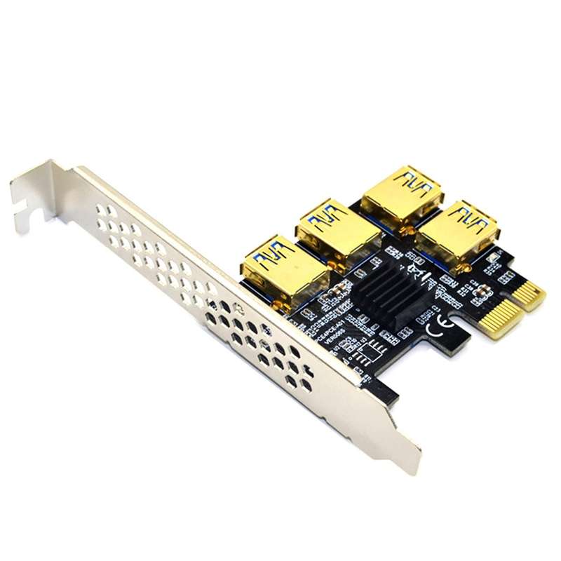 Pcie Riser Card Adapter for Ethereum Eth/monero Xmr for Btc Mining