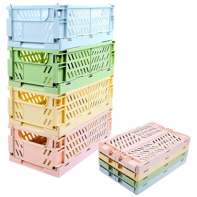 4-pack Baskets for Shelf Home Kitchen Storage Bin Organizer