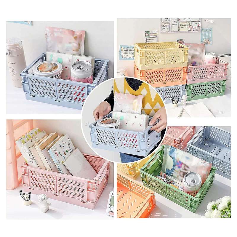 4-pack Baskets for Shelf Home Kitchen Storage Bin Organizer