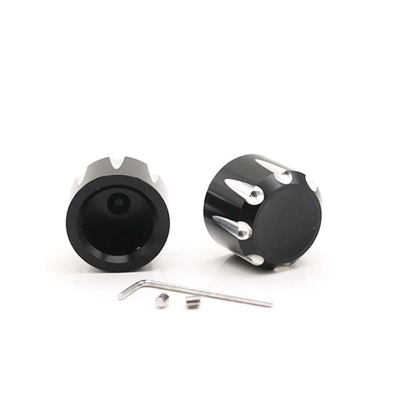 Front Axle Cap Nut Cover for Electra Glide Sportster Dyna