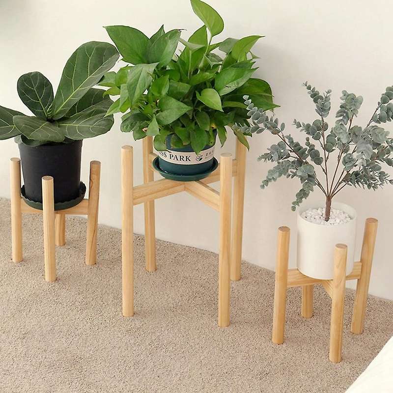 Potted Plant Holder, Natural, for 6inch to 8inch Flower Pot Bracket
