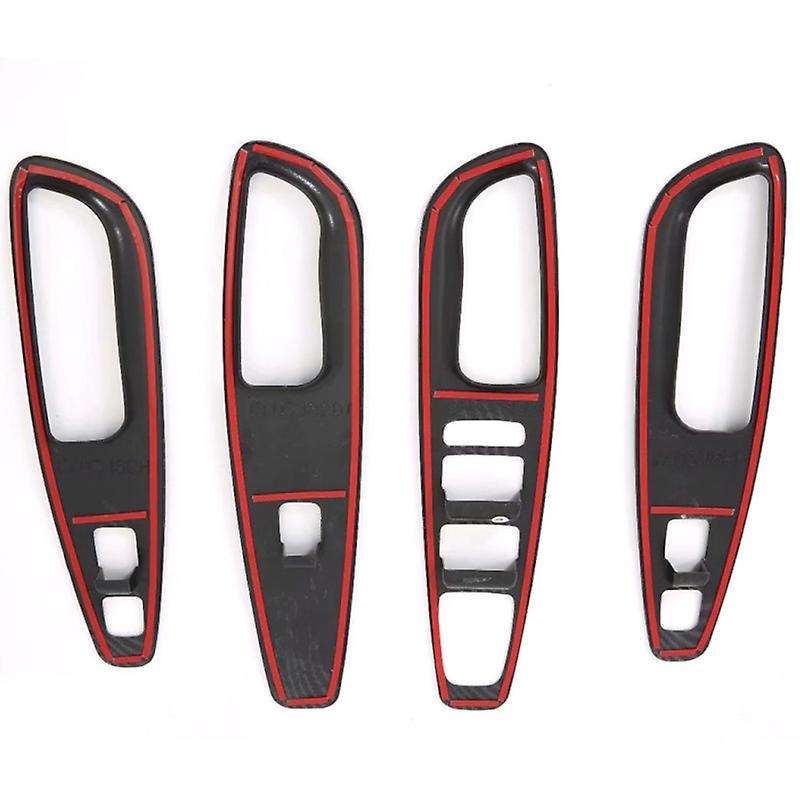 Window Lift Switch Button Cover Trims Door Armrest Panel Frame
