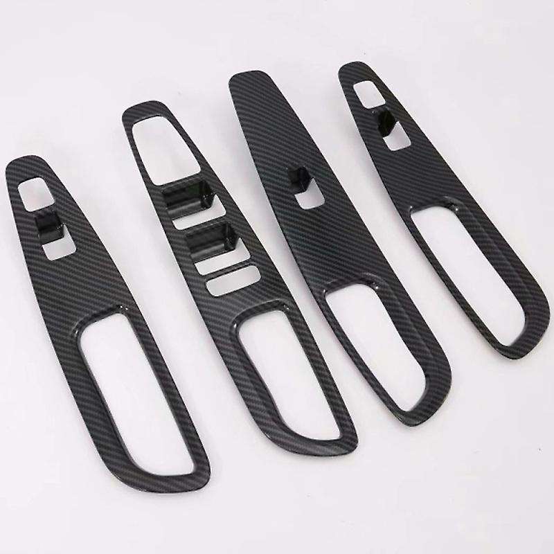 Window Lift Switch Button Cover Trims Door Armrest Panel Frame