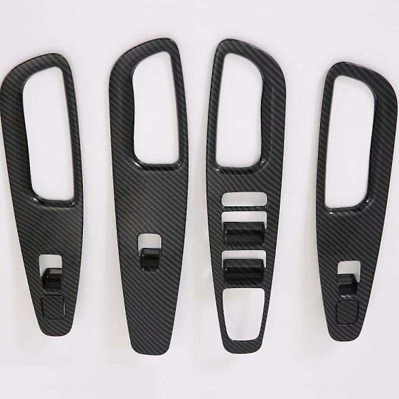 Window Lift Switch Button Cover Trims Door Armrest Panel Frame