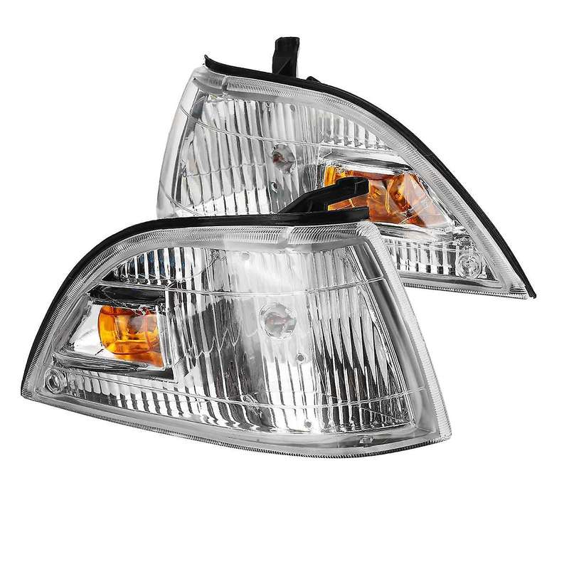 1 Pair Car Front Corner Lamp Signal Lamp for Toyota Corolla Ee90 Ae90