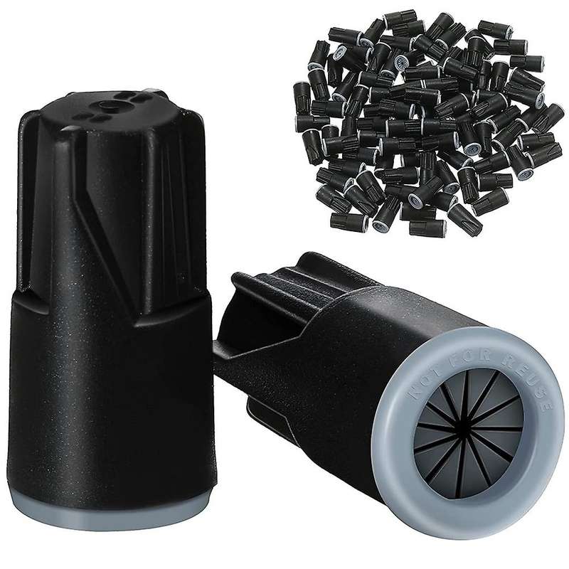 Waterproof Wire Connectors Nuts Caps for Led Landscape 100 Pcs
