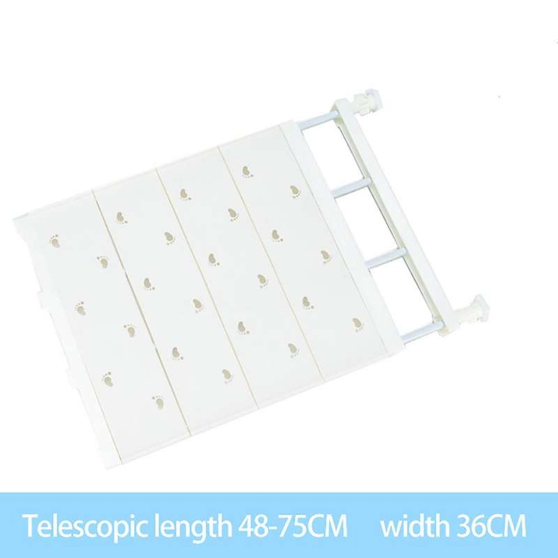 Retractable Airing Cupboard Storage Rack Shelf for Bookcase 36x48cm