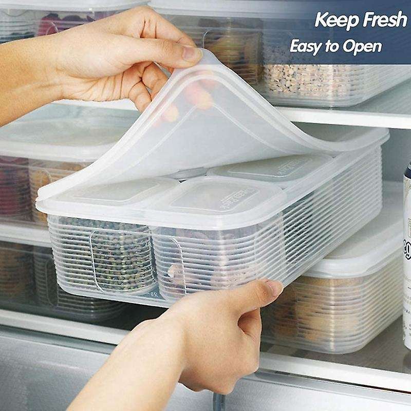 Food Storage Set with Lids - for Pantry Organization and Storage