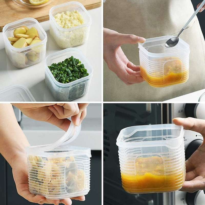 Food Storage Set with Lids - for Pantry Organization and Storage