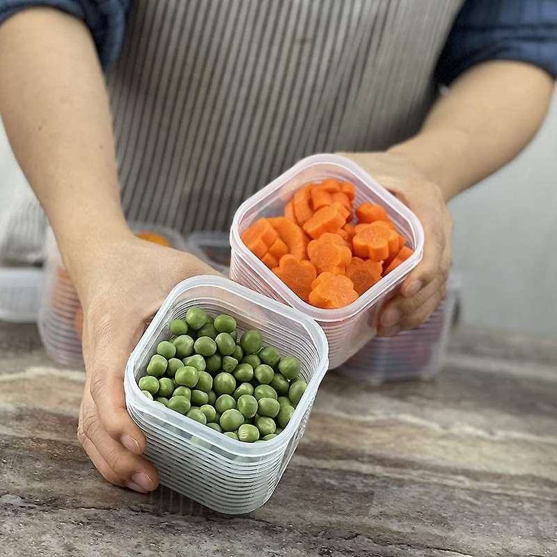 Food Storage Set with Lids - for Pantry Organization and Storage