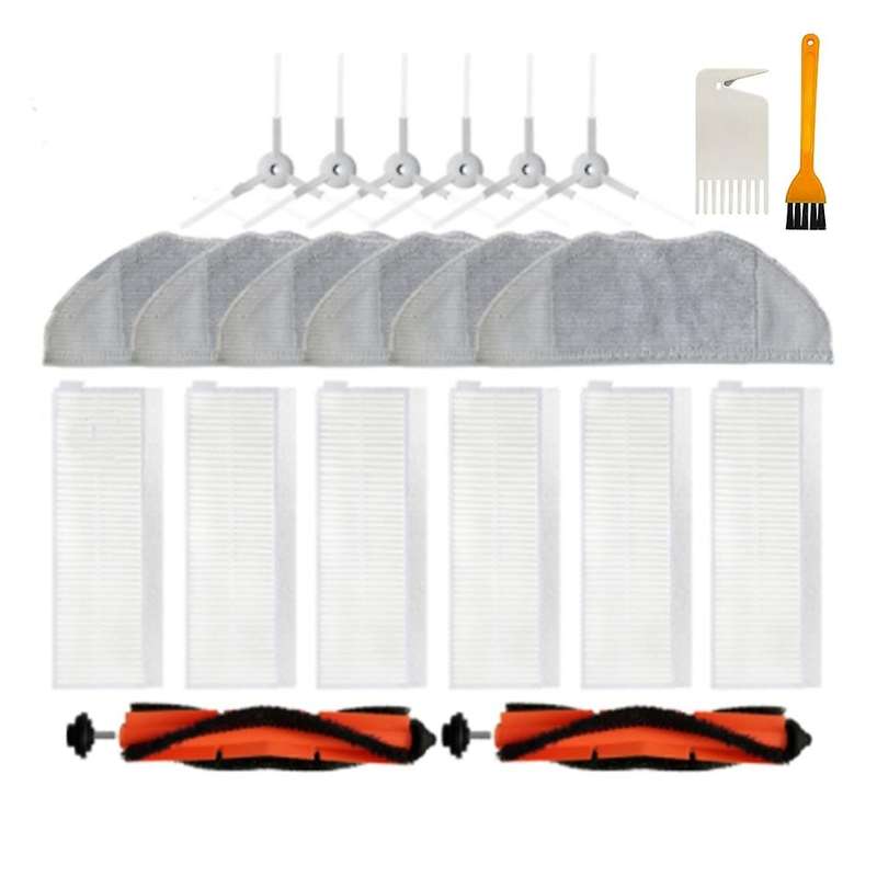 Hepa Filter Mop Main Side Brush for Xiaomi Mijia G1 Mjstg1 Parts