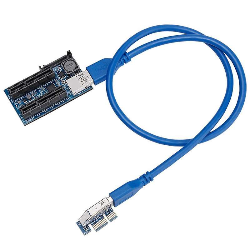 Pci-e Extender Pci E 1x to 1x Riser Usb 3.0 Cable for Motherboard