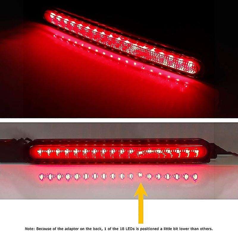 Red Lens Led Trunk Lid Third Brake Light Bar for Mitsubishi Lancer