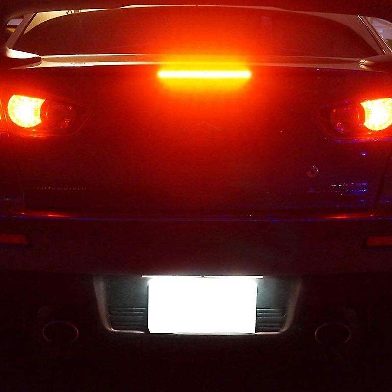 Red Lens Led Trunk Lid Third Brake Light Bar for Mitsubishi Lancer