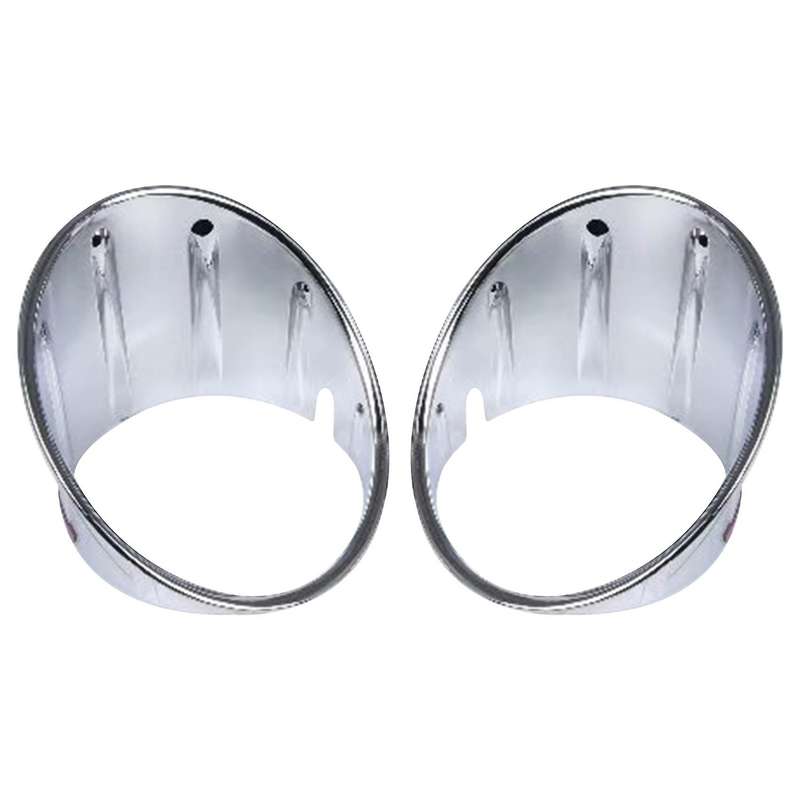 For Mini Cooper R55 R56 R57 R58 R59 Chrome Fog Lamp Light Cover