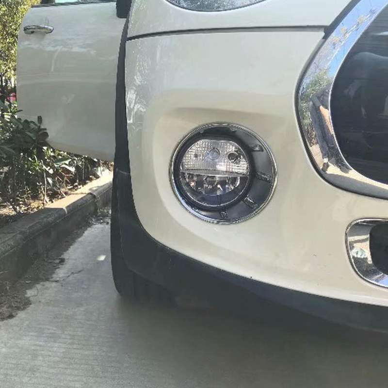 For Mini Cooper R55 R56 R57 R58 R59 Chrome Fog Lamp Light Cover