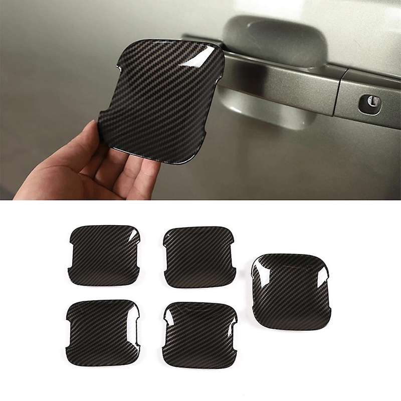 For Land Rover Defender 110 2020-2022 Handle Bowl Cover Carbon Fiber