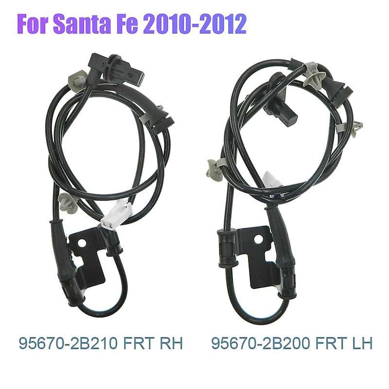 2pcs Abs Wheel Speed Sensor for Hyundai Santa Fe (cm)2010-2012