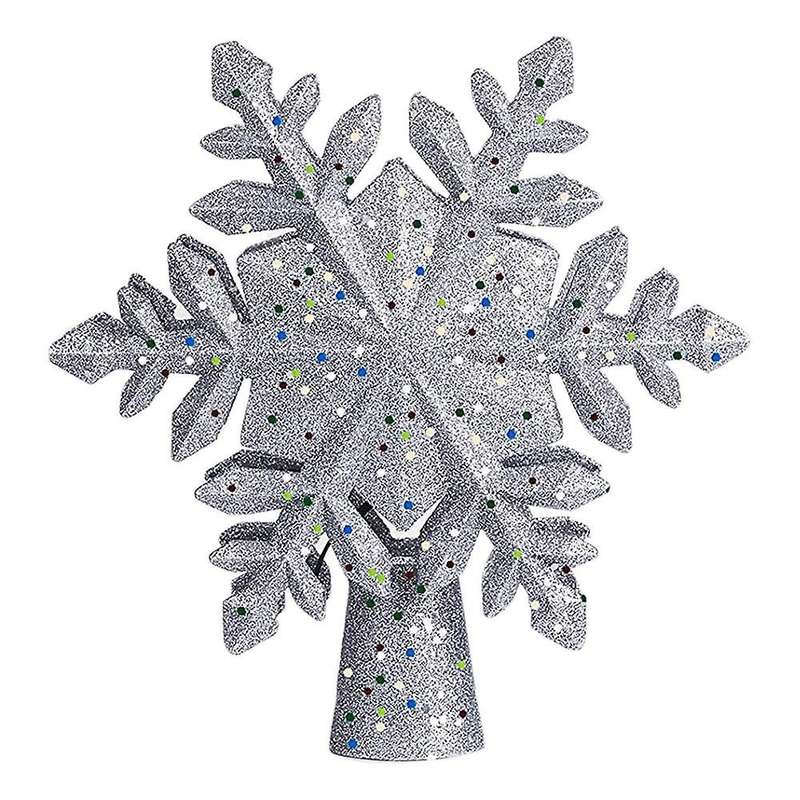 Christmas Tree Topper, Snowflake Xmas Tree Topper Eu Plug