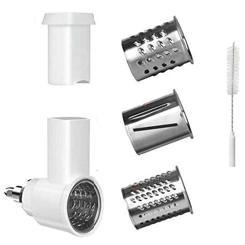 Cheese Slicer Shredder Attachment for Kitchenaid Stand,with 3 Blades