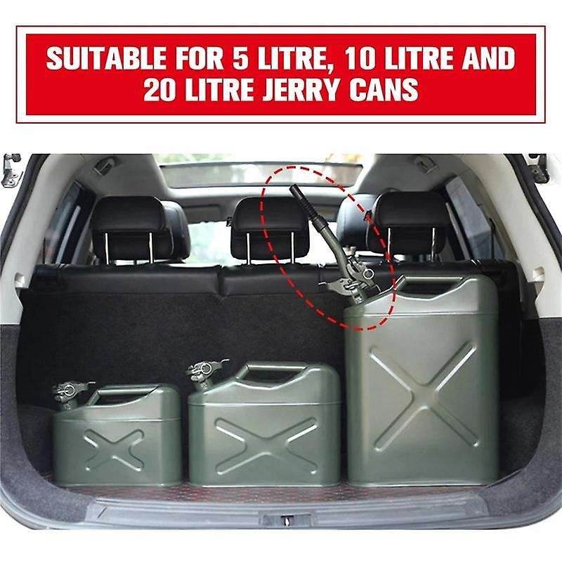 Flexible Metal Spout with Gasket for 5/10/20 L Gerry Jerry Cans