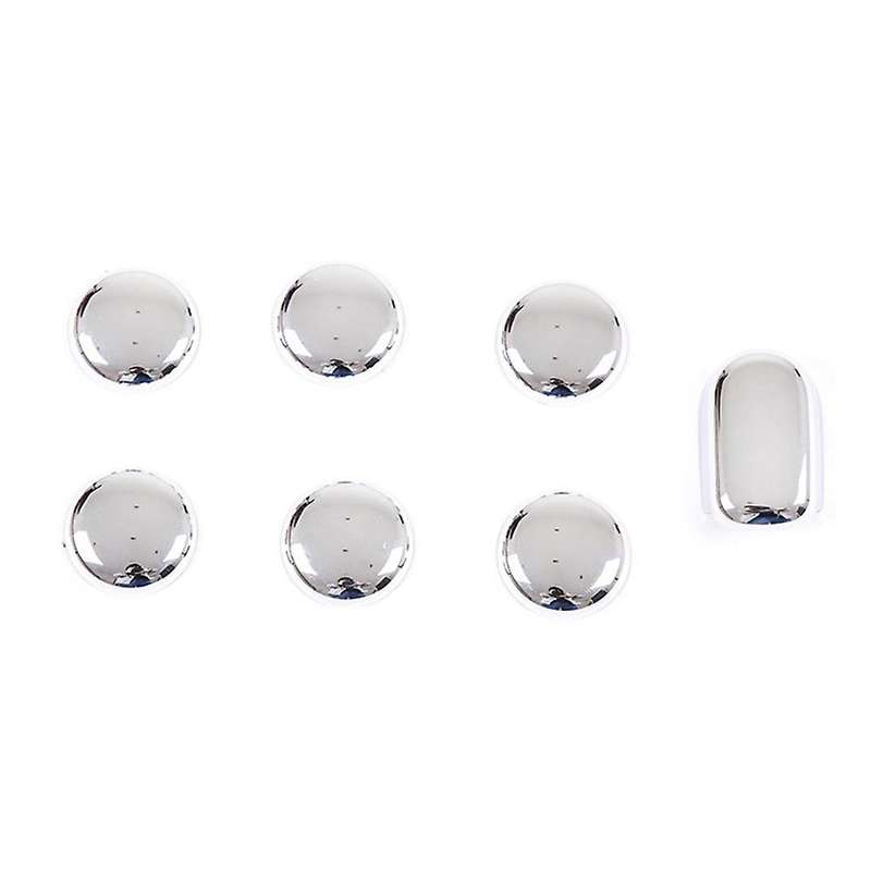 1 Sets Car Chrome Rear Tailgate Screw Nut Cover for Toyota Fj Cruiser