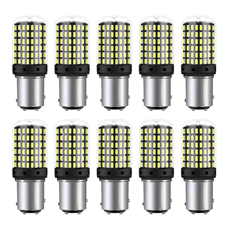 10pcs 3014 144smd Canbus 1157 Bay15d Bulbs Car Turn Signal Light E