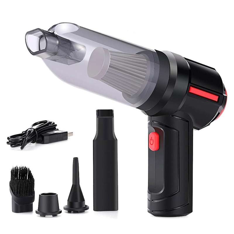 9000pa 120w 4-in-1 Portable Cordless Car Vacuum Car Dual Use Blow