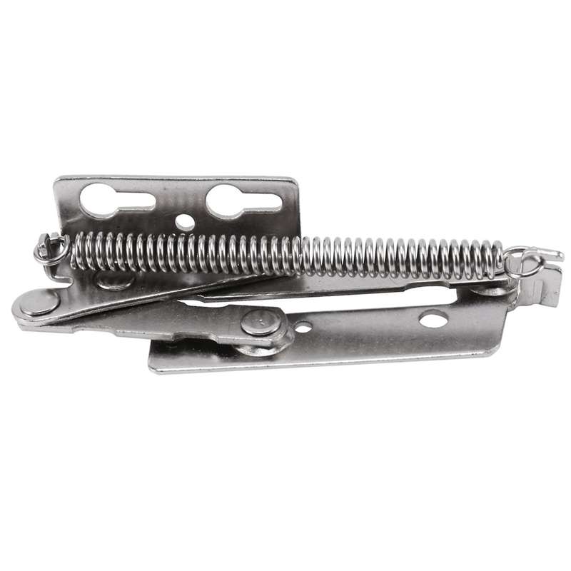 6pcs Z-type Small Cabinet Door Hinge Iron Nickel-plated Pillow Hinge