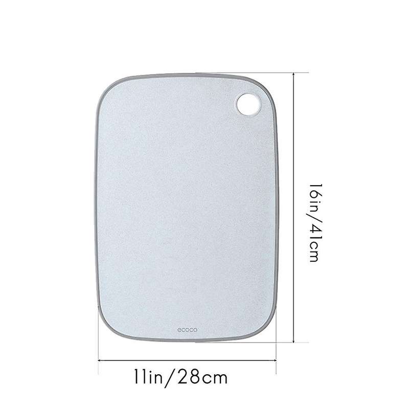 Ecoco Cutting Board for Kitchen Wheat Straw Chopping Board -a