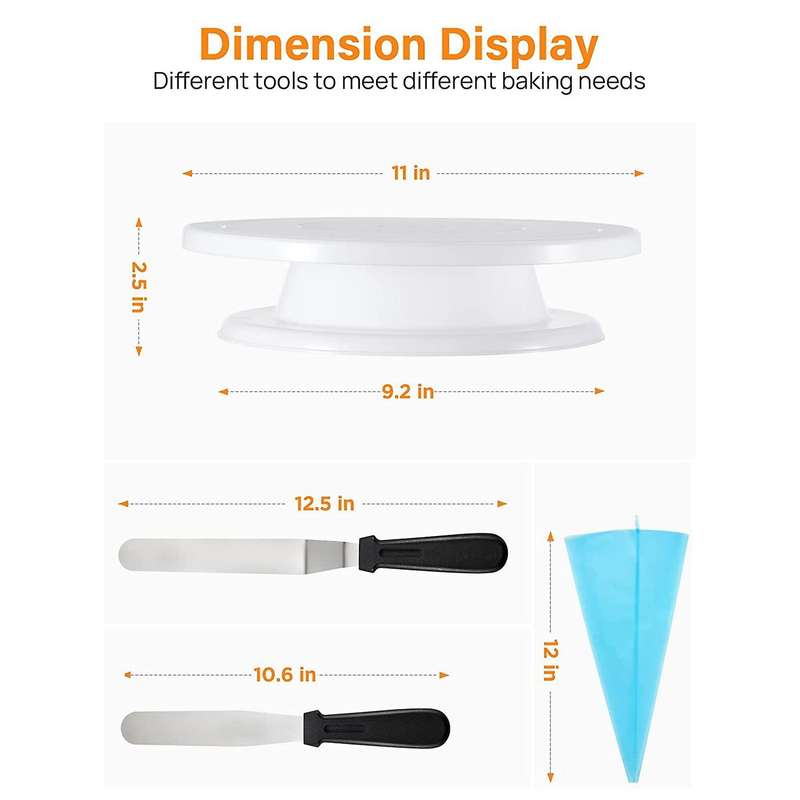 71pcs Cream Decorating Tool Cake Decorating Tip Icing Spatula
