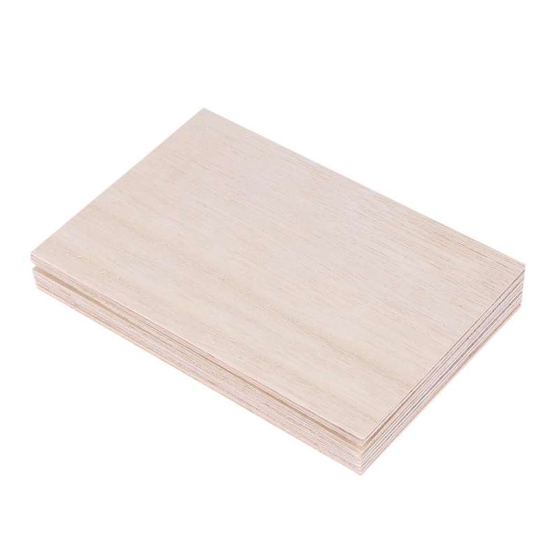 40pcs Wooden Plate 150 X 100 X 2mm for House Ship Craft Model Diy